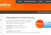 Recenze GetDataBack Pro: Obnova dat pro kontrolu Windows