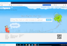 Kontrola sdílení souborů Sendspace