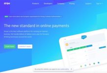 Stripe nabízí online zpracování plateb pro kontrolu internetových podniků