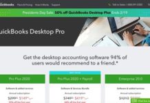 QuickBooks Pro 2020 recenze