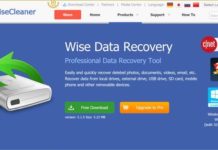 Wise Data Recovery review: Obnovte smazané soubory zdarma ke kontrole