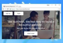 Recenze tvůrce webových stránek Moonfruit