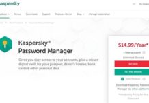 Recenze aplikace Kaspersky Password Manager