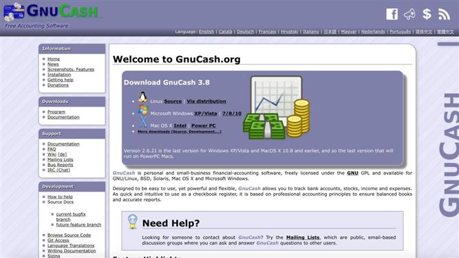 GnuCash-arvostelu