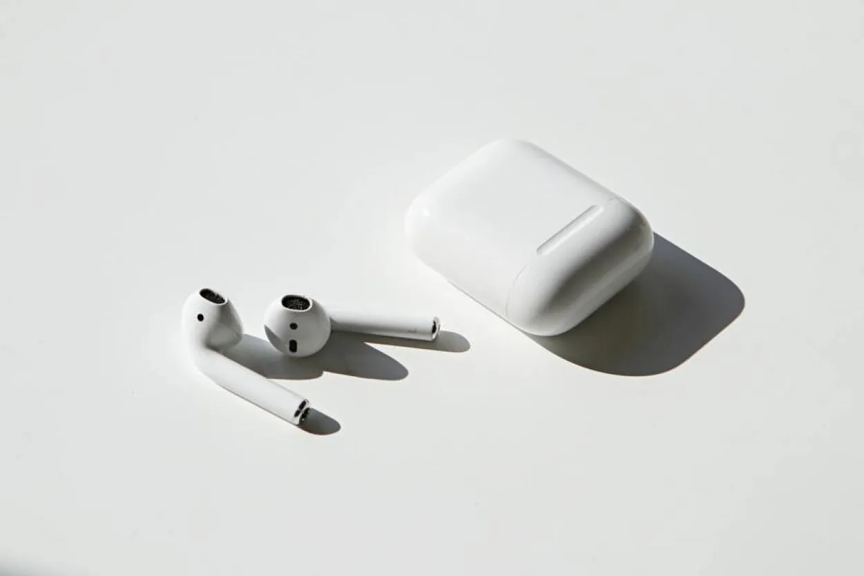 AirPods out of their case