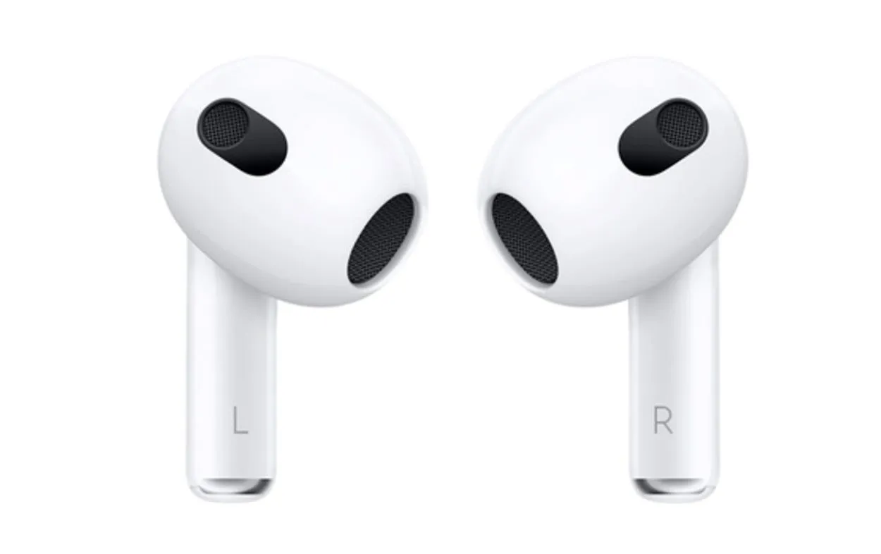 A pair of Airpods pro