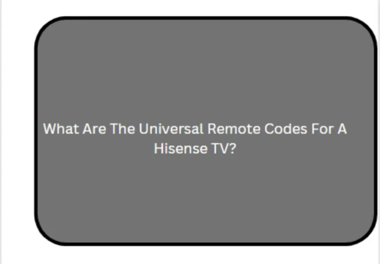 Códigos del mando a distancia universal