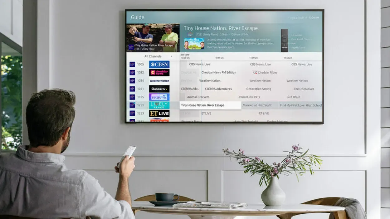 Samsung smart tv.