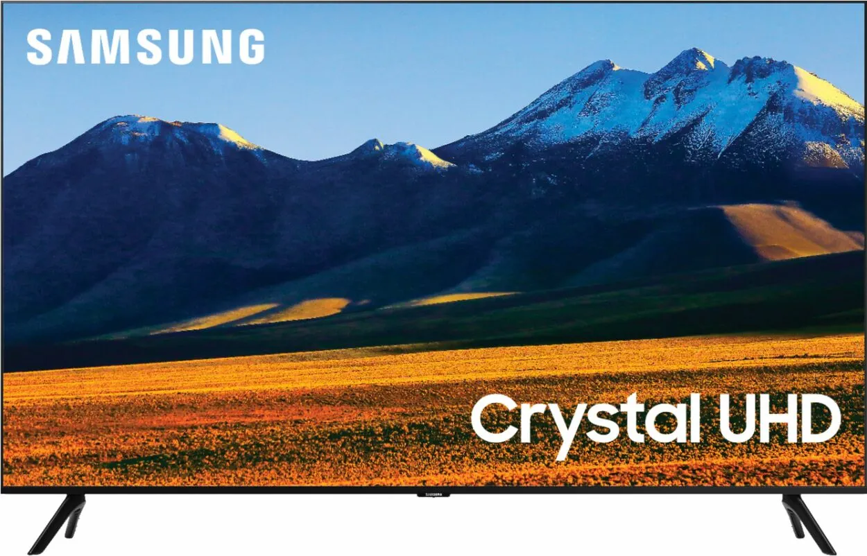 Samsung Crystal UHD TV.