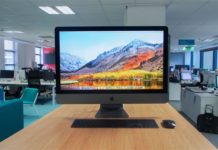 Prohlížení aplikace iMac Pro
