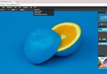 Prohlížení editoru Pixlr